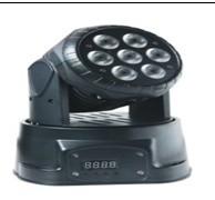 Quality 7PCS*10W led mini moving head wash light wholesale