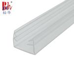 Co Extruded PVC Weather Stripping 10mm Glass Door Strip waterproof
