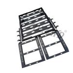 Black Steel Roof Rack For Jeep Wrangler Jl Roof / Luggage Bar Carrier Roof Rack