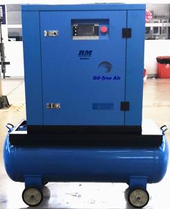 Quality 5.5kw 8bar 10bar 115psi 145psi Anest Iwata silent oil- free air compressor wholesale