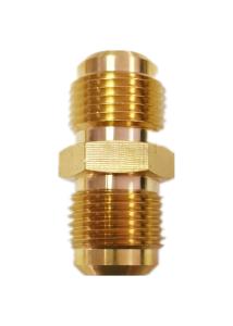 Quality 3/8 Inch Flare X 3/8 Inch Flare Brass Tube Fitting Hex Nipple brass wholesale