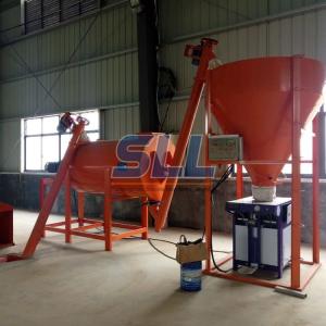 Quality Sand Powder Double Paddle Spiral Dry Mortar Mixer With Double Ribbon Blender wholesale