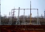 110KV Water Power Steel Structures, Hydro Electric Power Substation Stucture