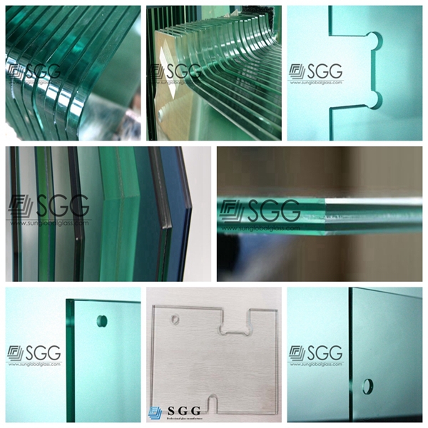 Top quality 10mm laminated safety glass for building