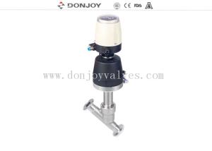 Quality Donjoy 2&quot; pneumatic Steam Angle Seat Valve with Contol head wholesale
