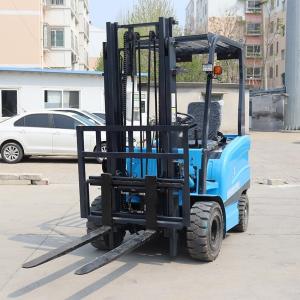 Quality Powerful and 1 ton Electric Forklift Truck with 180mm/s Lifting Speed and Heavy Duty Hydraulic Steering wholesale