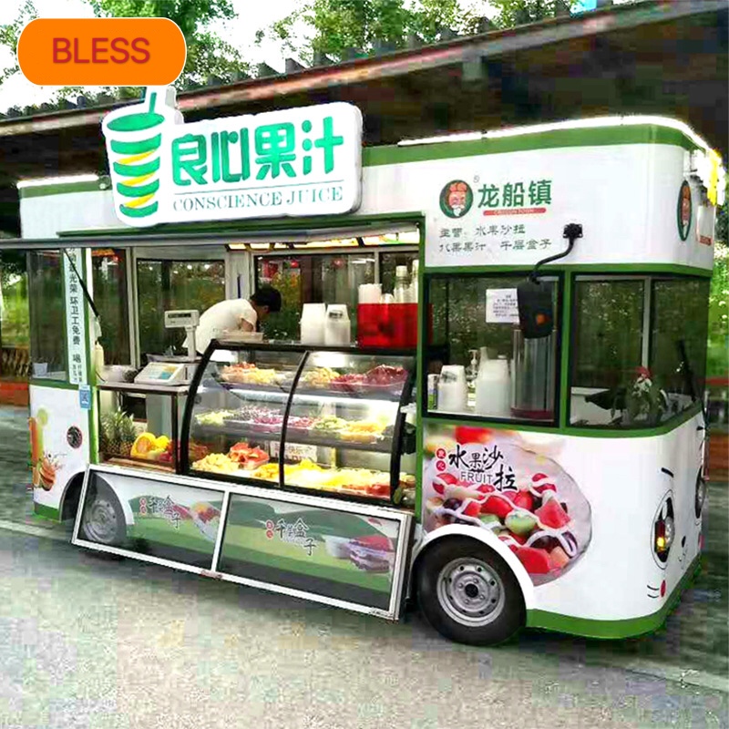 Low Investment Super Performance Food Truck in Europe 220V/380V Voltage