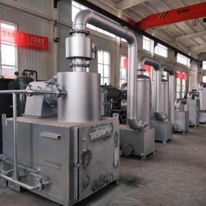 Quality Solid Burner Dual Chambers Incinerator For Hospital Medical Waste Treatment In Food Beverage Shops wholesale