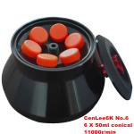 16600RPM LED Display Fixed Angle Rotor Centrifuge Benchtop High Speed 21532RCF