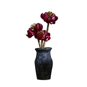 Quality Rare Red Artificial Succulent Ornaments Flowers For Pub wholesale