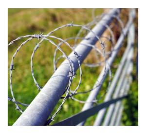 Quality Hot Dipped Galvanized Fencing High Tensile Barbed Wire 1.6Mm 300M wholesale