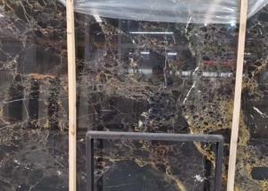 Quality Athens Golden flower marble gloss floor tiles big slab wholesale