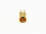 Surface Mount SMP Male Coaxial Straight Connector Hermetically Sealed