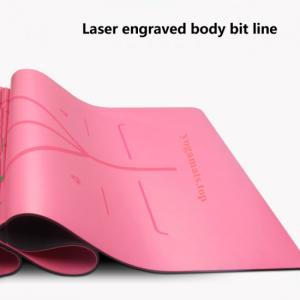 Quality PU+ Natural rubber yoga mat / fitness mats wholesale, body alignment wholesale