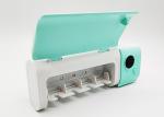Cyan 150ma 1800mAh 225g UV Light Sterilizer Toothbrush Holder