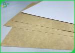 FDA Approved 250g 365g White Lined Coated brown Back Kraft Liner Board For Food