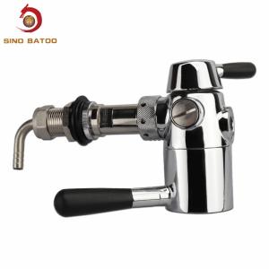 Quality Stainless Steel Growler Filler Beer Keg Faucet Defoaming wholesale