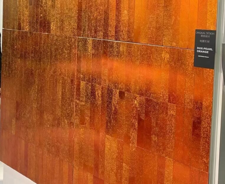 Interior Wall Stone Cladding Tiles Industrial Electroplated 10mm