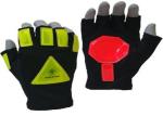 Driving Mitts Reflective Traffic Control Gloves , Traffic Police Gloves