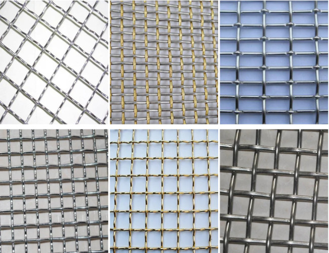 Stainless Steel Woven Mesh Screen Crimped Mosquito Net Aluminium