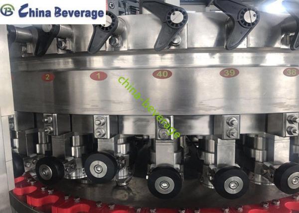 Filling Sealing Aluminum Canning Machine , Aluminum Can Manufacturing Equipment