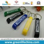 Various Customized Logo Printed Plastic Bottle Opener Key Chains