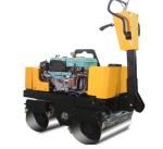 800kg Gasoline Type Power Road Roller Double Wheels Vibratory Tandem Road Roller