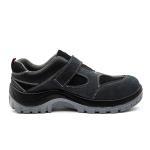 Casual Construction Safety Shoes Suede Leather Miller Steel Shoes