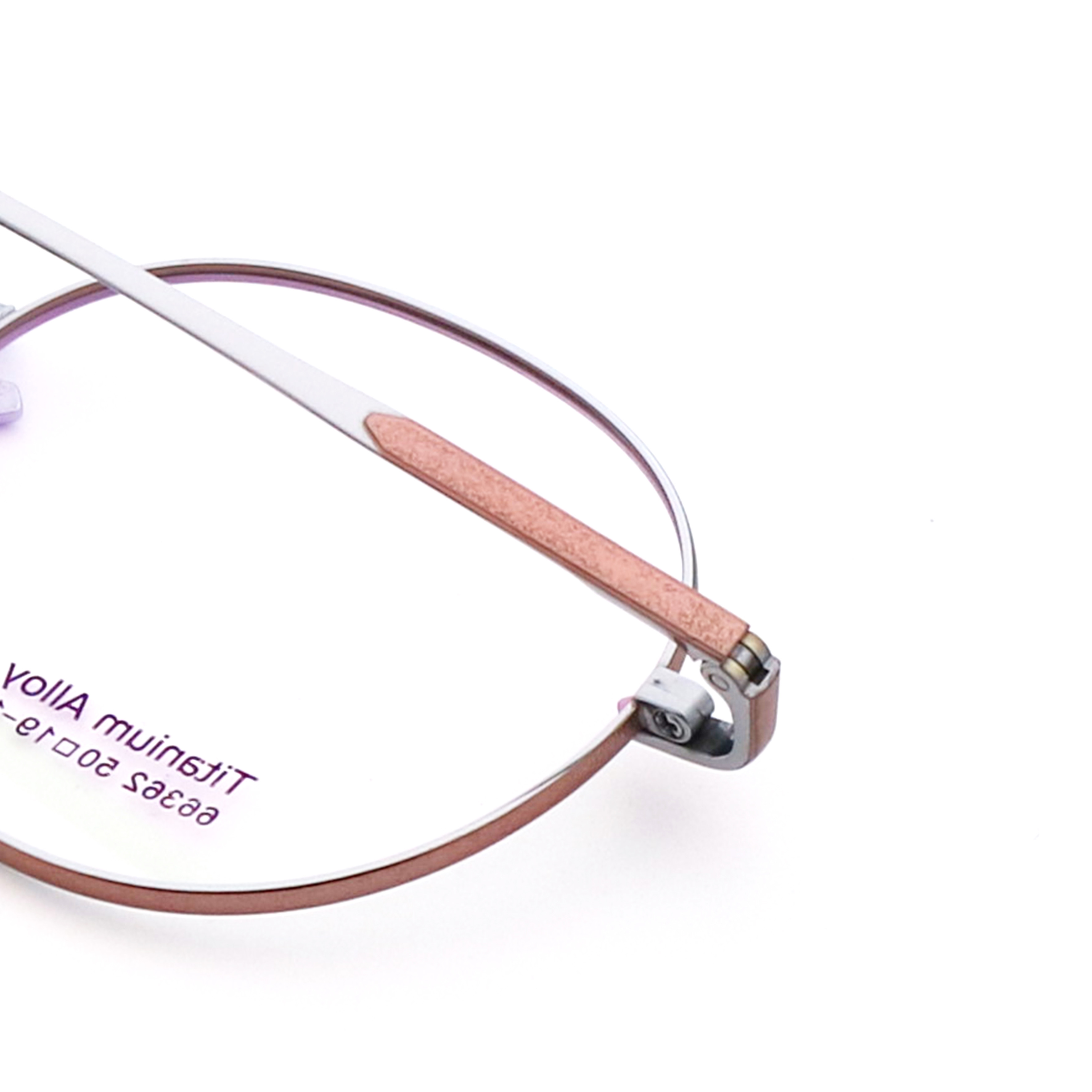 New Arrival Portable Trendy Β Titanium Glasses Frame Unisex 66362