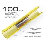 Green Wire Butt Connectors AWG 12 - 10 HDPE Electrical Wire Crimp Insulated