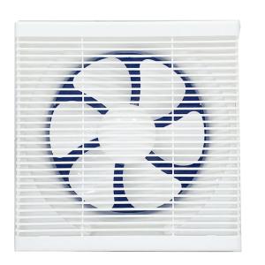 Quality Wall Mounted Shutter AC Bathroom Battery Operated Exhaust Fans White wholesale