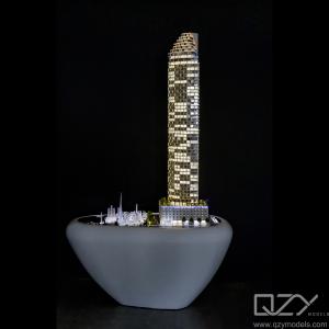 Quality Scale Architectural Concept Model Famous Buildings Dubai W Residences DARGLOBAL 1/125 wholesale