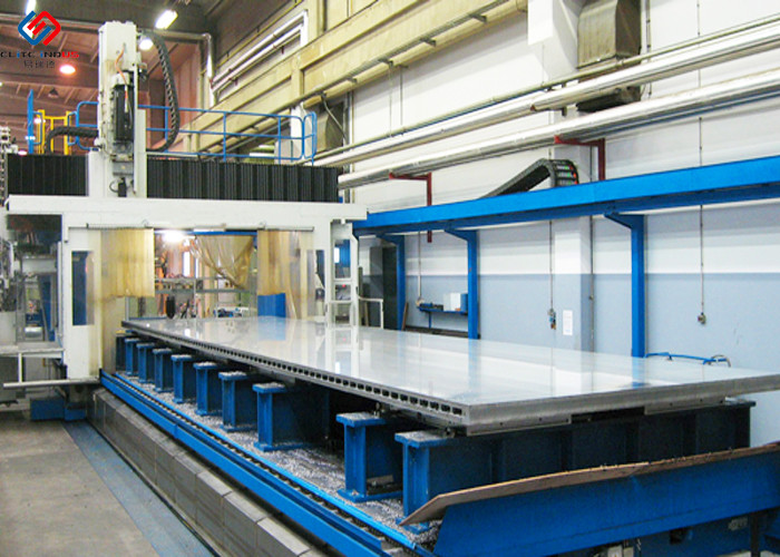 Thermic Oil Heated Hot Press Platen / Plywood Steel Platen 2700 Mm Length