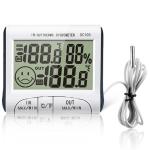 Temperature Humidity 2.9" LCD Indoor/Outdoor Digital Thermometer Hygrometer