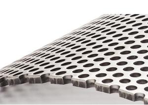 Quality SGS SS Punching Round Hole Perforated Metal Mesh wholesale