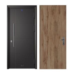 Quality cast Villa Entrance Door With Aluminum Honeycomb Inner Filling wholesale