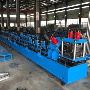 Quality 7.5kW Steel Door Window Roll Forming Machine With Hydraulic Cutting wholesale