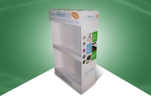 Quality Corrugated Eco Cardboard Free Standing Display Units , Cardboard Advertising Stand wholesale
