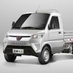 300km Range Wuling Mini Truck 60kw Single Row Pure Electric Truck