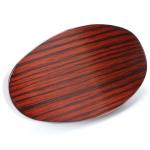 Wavy Gift Boar Bristle Wave Brush Beech Natural Wood Bend Palm 360 Hair Brush