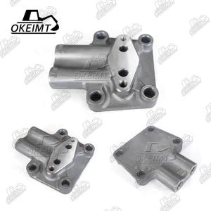 Quality OKEIMT Silver Engine Spare Parts Oil Transfer Plate CAT 320C wholesale