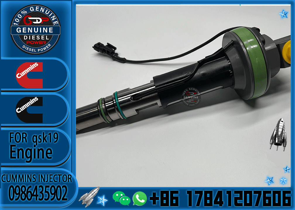 High performance QSK19 QSK38 QSK60 Engine Fuel Injector 2882077 0986435901 F00BJ00006 0986435902