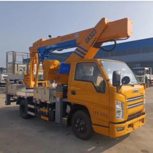 Quality 23m JMC Aerial Lift Vehicle Gross Weight Of 4495 Kg Aerial Platform Truck wholesale