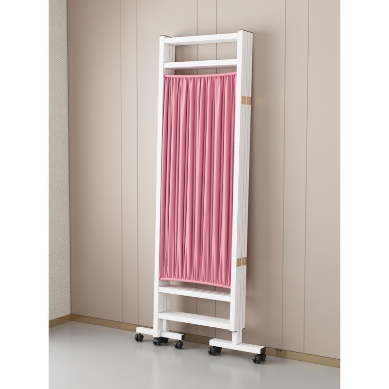 Medical Stainless Steel Hospital Ward Screen Mobile Folding