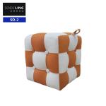Colorful Lattice Fabric Sponge Minor Chair Household Commercial PU Small Stool