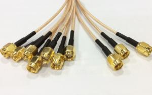 Quality Radio Antenna Connection RG 178 Cable Harness Assembly High Frequency wholesale