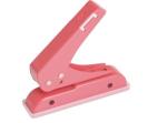 6mm Hole 22 Sheets Paper Avaliable Pink Color Metal One Hole Paper Punch