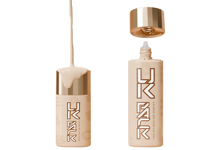 30ml & 50ml Liquid Sunscreen Lotion Bottle With Diamond-Shaped special Cap – Travel-Friendly Skincare Container