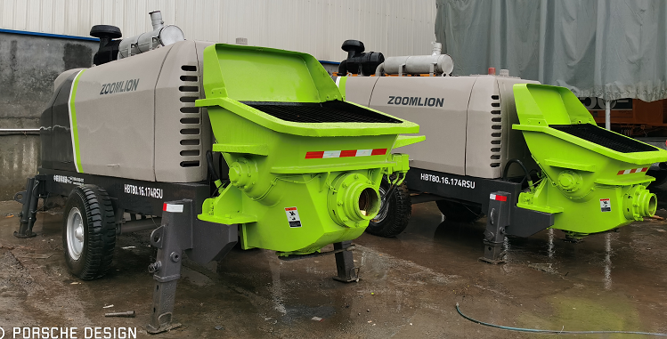 ZOOMLION Concrete Pump Refurbished HBT80.16.174RSU