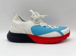 Red Blue Womens Leisure Shoes Soft Nappa Pu With One Unit Rubber Outsole